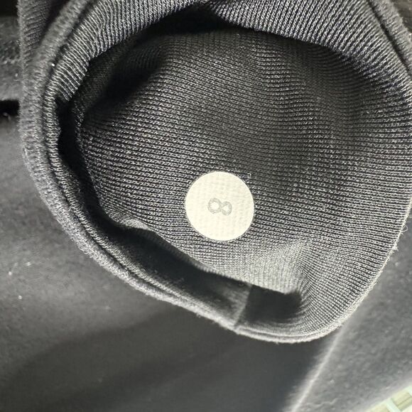 lululemon vintage low rise 21" cropped leggings black size 8 - Picture 7 of 7